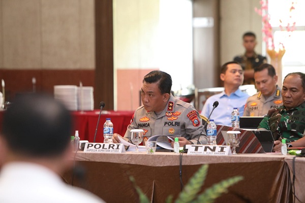 Polda Sumut Menggelar Operasi Kepolisian Hoval Toba 2023 Sukseskan F1H20 Danau Toba
