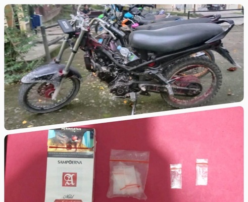 Oknum Polisi Ditangkap Tim Ops Satnarkoba Polres Rohil