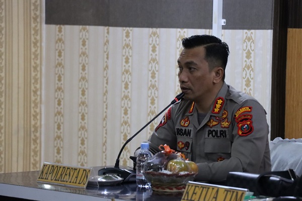 Puslitbang Polri Laksanakan Kunjungan Penelitian ke Mapolresta Deli Serdang