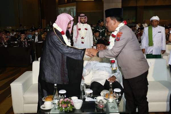 Kapolda Sumut Menghadiri Rakernas dan Konferensi Pendidikan Tinggi Nahdlatul Ulama