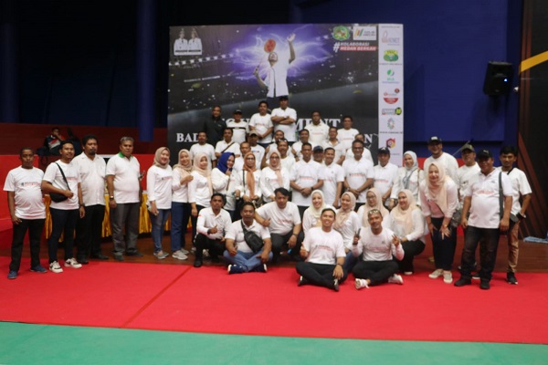 Perkuat Kolaborasi antar Instansi Melalui Turnamen Badminton PUD Pasar Medan