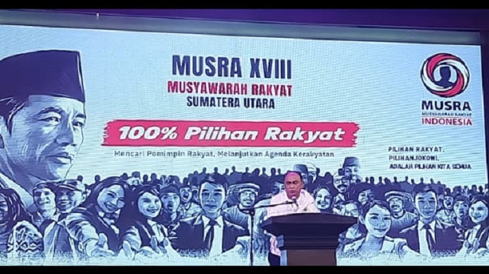Prabowo dan Ganjar Bersaing Ketat di MUSRA XVIII SUMUT