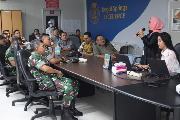 Pangdam IBB Silaturahmi Ramadhan ke PT Aqua Farm Indonesia
