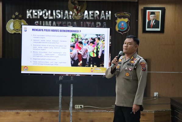 Asistensi Kinerja Bid Humas Polda Sumut di Polresta Deli Serdang