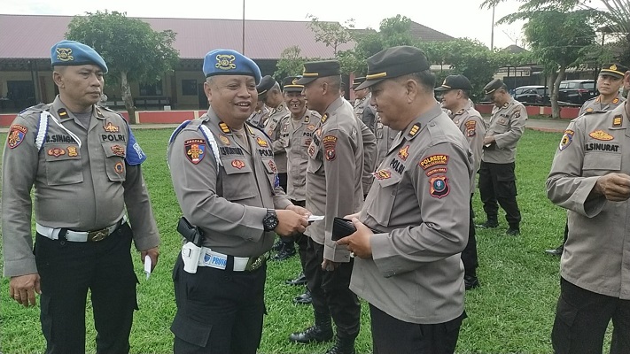 Jelang HUT Polri ke-77, Bid Propam Poldasu Menggelar Ops Gaktiblin di Polresta Deli Serdang