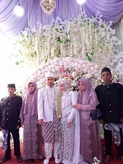 Acara Pernikahan Putri Siti Anisa dan Ananda Ubaedila Berjalan Sukses di Bogor