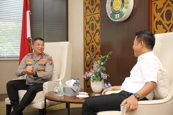 Kapolda Sumut Mengajak Kampus USU Bangun Area Publik Aman dan Nyaman