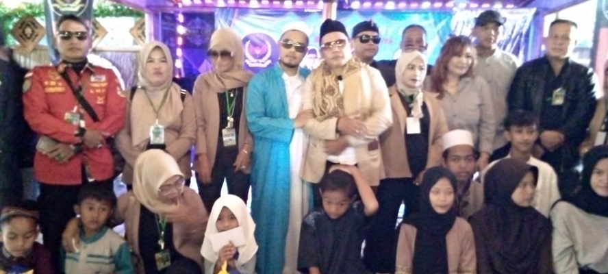 BUK Gelar Acara Santunan Anak Yatim Piatu di Cafe Ciko Tanah Sareal