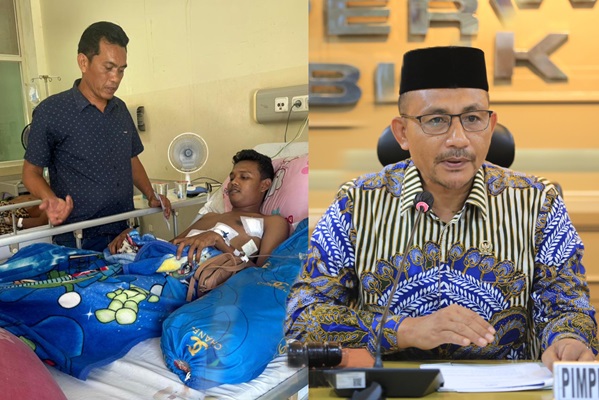 Biaya Rumah Sakit Korban Penusukan asal Pidie Tak Ditanggung BPJS, Haji Uma Soroti Kehadiran LPSK di Aceh