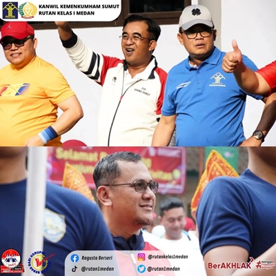 Gelorakan Semangat Pengayoman, Ketua POP Sumut Menghadiri Acara Pembukaan Turnamen Tenis Lapangan Pengayoman Open Tahun 2024