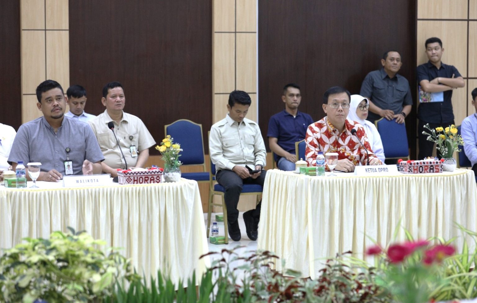 Ketua DPRD Medan Menghadiri Acara Penyerahan LHP