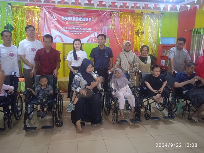Keberadaan LKP Fisioterapi Mardianto Komunitas Anak Berkebutuhan Khusus Kota Binjai Disambut Baik oleh Kalangan Masyarakat Luas