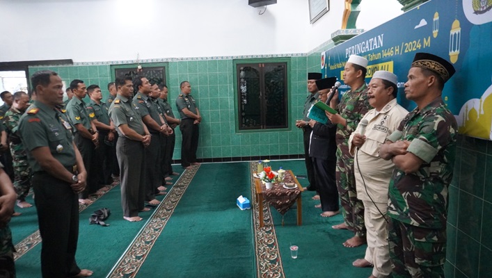 Perkuat Keimanan di Tengah Tugas, Kodim Boyolali Memperingati Maulid Nabi