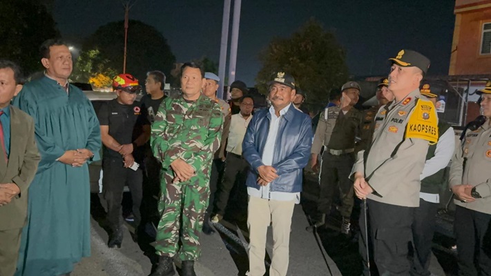 Kapolres Binjai dan Forkopimda Meninjau Langsung Pelaksanaan Ibadah Natal