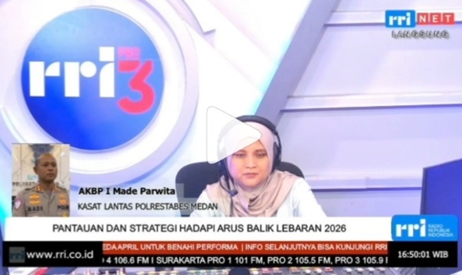 Kasatlantas Polrestabes Medan Beberkan Strategi Pengamanan Arus Balik Lebaran 2026